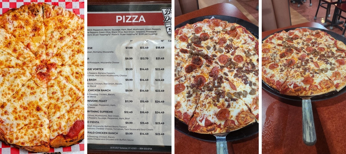 Brew N' Dough Menu